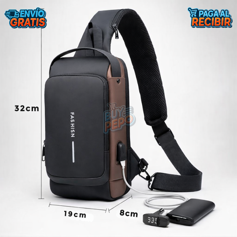 🔒 49% OFF Today Only – Anti-Theft Chest Bag with USB Charging 🔌 (Selling Out Fast!)