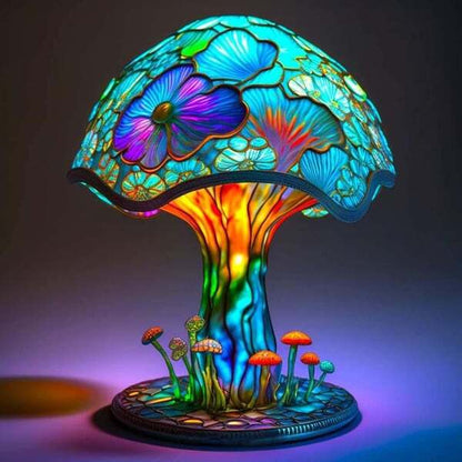 2024 Stained Glass Plant Series Table Lamp