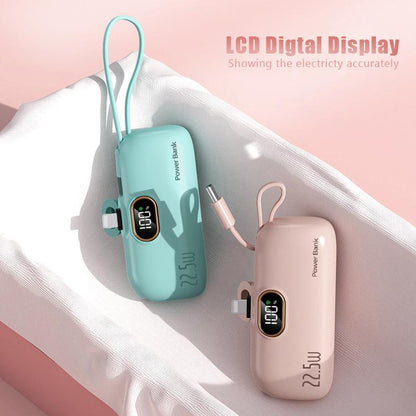🔥Last Day 49% OFF🔥5000mAh Mini Portable Charger Power Bank for phone