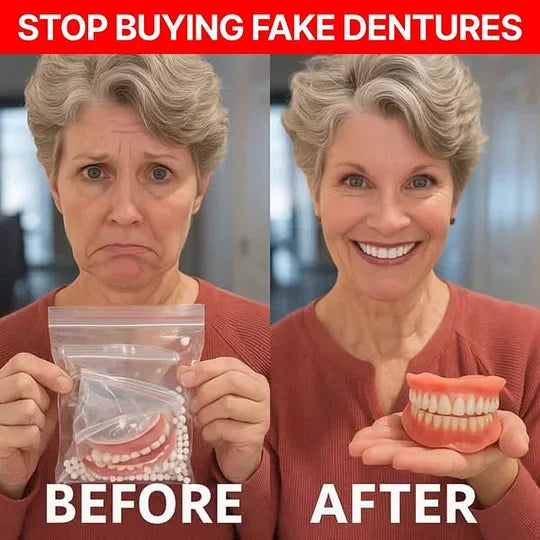 🌎Ends Today: 49% OFF!    Custom-Fit Full Functional DenturesMake you more confident✨