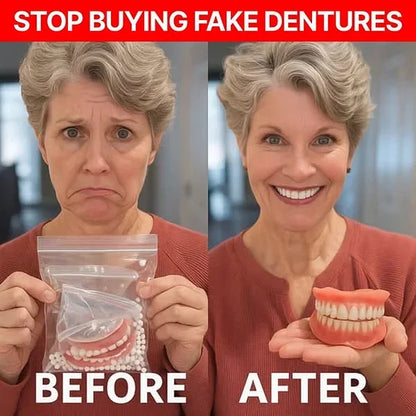 🌎Ends Today: 49% OFF!    Custom-Fit Full Functional DenturesMake you more confident✨
