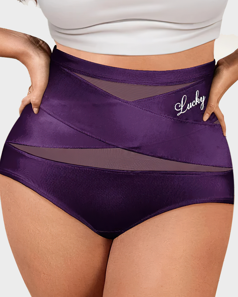 🌸LAST DAY 49% OFF🌸High-Waist Tummy Control Seamless Shaping Lucky Panties