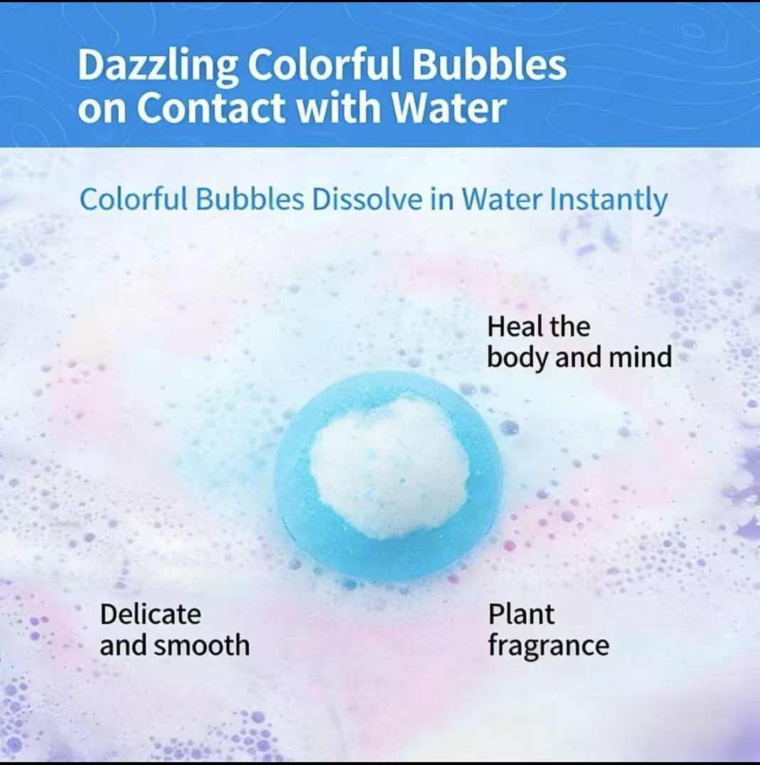 🐰🐣 The best Easter gift-Natural Bath Bombs for Kids with Mega Bubbles & Surprise Inside 🥚✨-ABB8