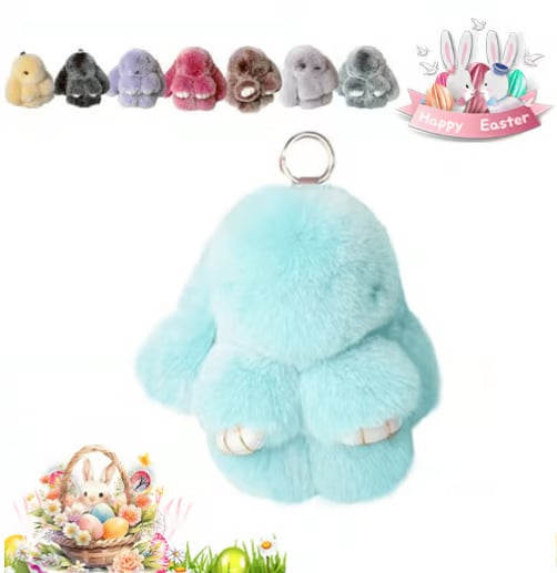 🏆Only $7.99Last Day Promotion!f 🐰 Handmade Soft Bunny Charms