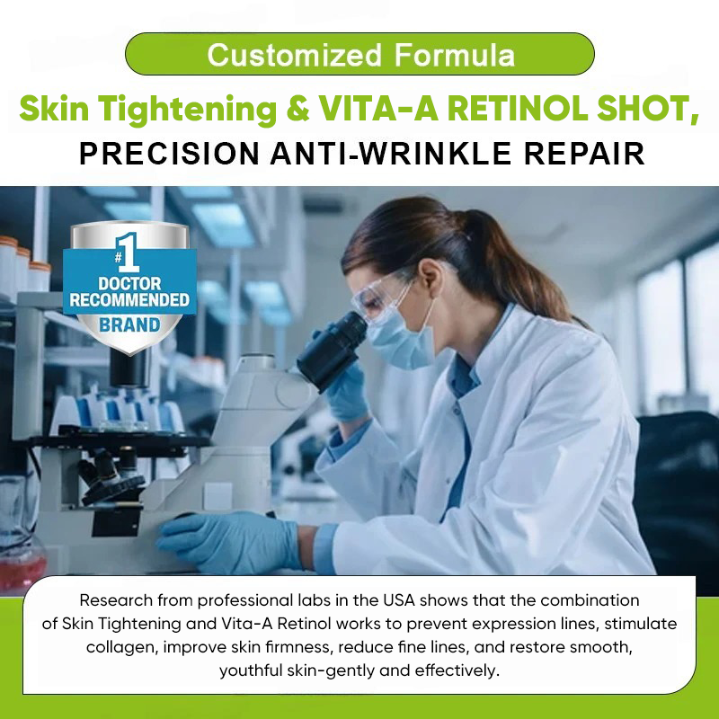 🧠👨‍⚕️Made and shipped from the USA 💫LOVILDS® Skin Tightening & Vita-A Retinol Retinol shot Anti-Wrinkle Firming Tightening cream - Last Day Promotion 49% OFF