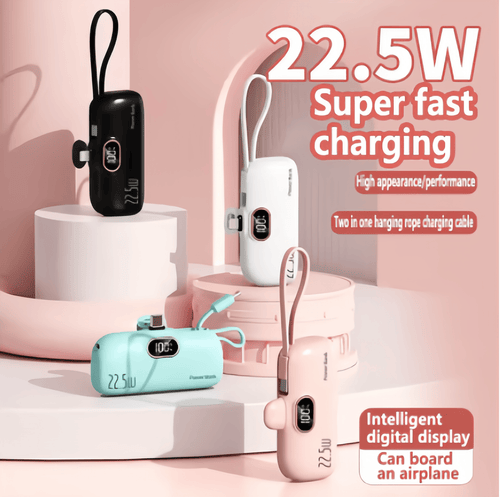 🔥Last Day 49% OFF🔥5000mAh Mini Portable Charger Power Bank for phone