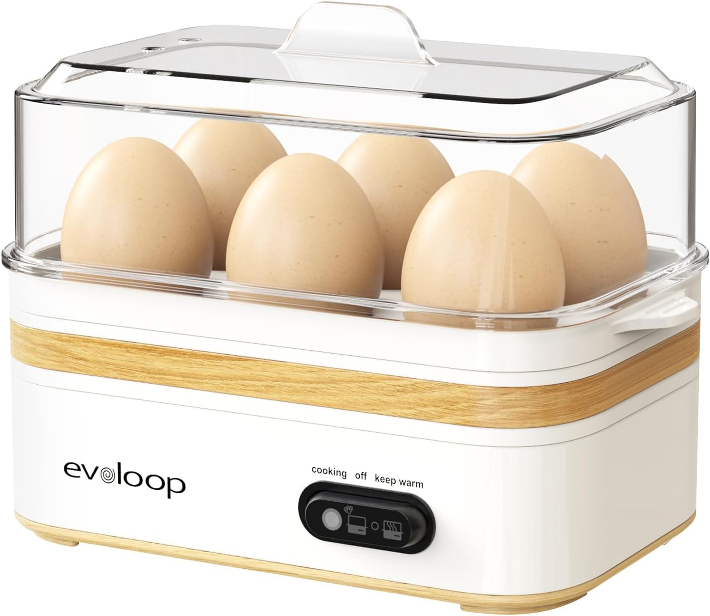 "Revolutionize Your Mornings with the Ultimate Healthy Breakfast Steamer!"Features automatic power-off protection; BPA-free.