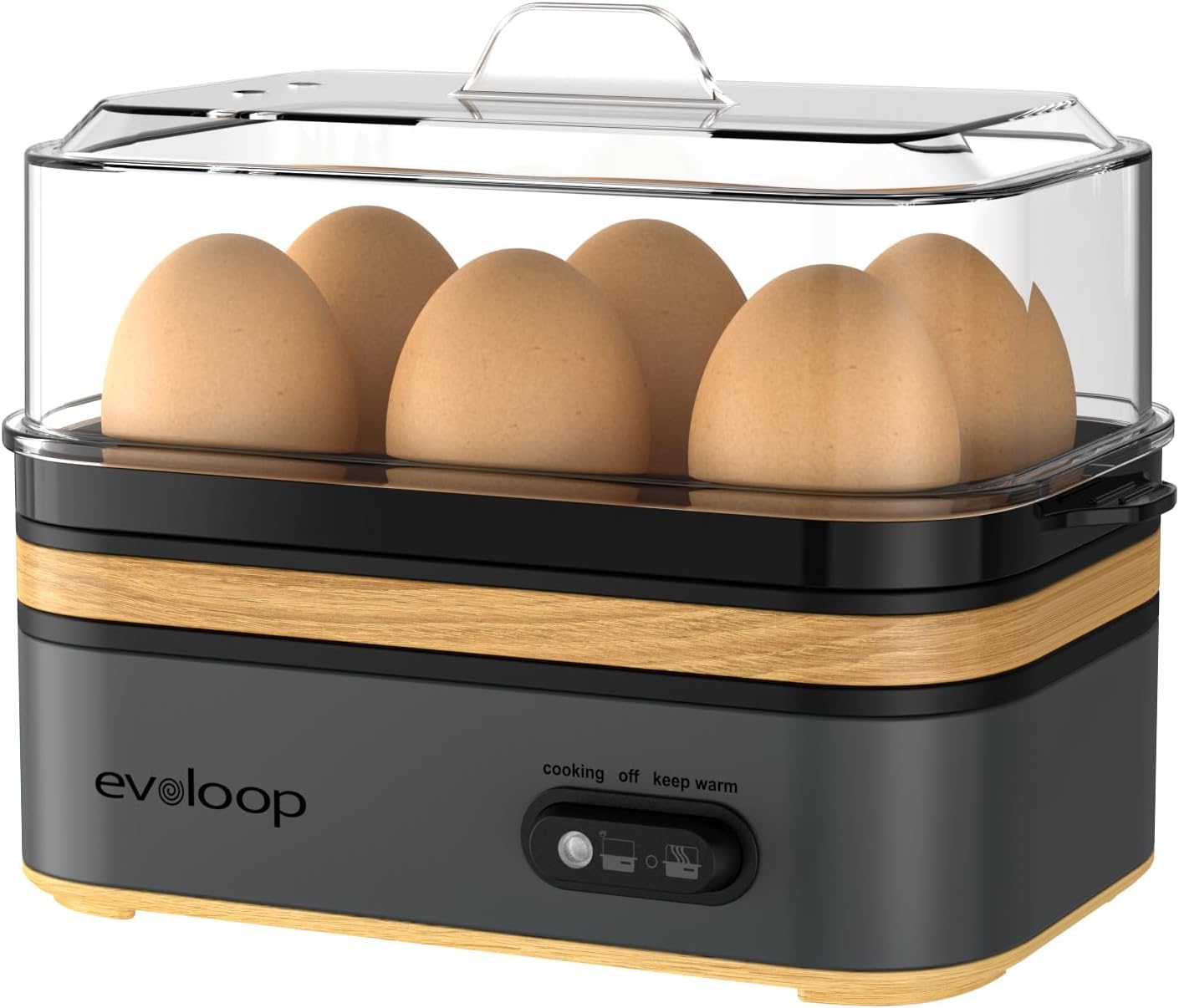"Revolutionize Your Mornings with the Ultimate Healthy Breakfast Steamer!"Features automatic power-off protection; BPA-free.