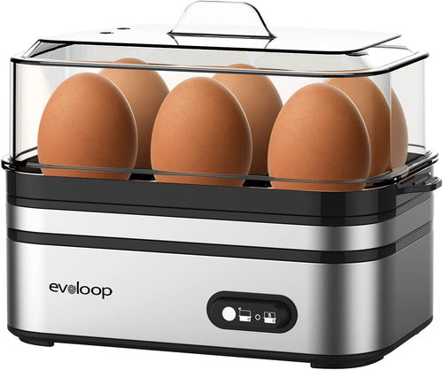 "Revolutionize Your Mornings with the Ultimate Healthy Breakfast Steamer!"Features automatic power-off protection; BPA-free.