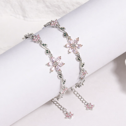 🔥2026 NEW ARRIVAL🔥 -Flower Bracelet(Perfect jewelry and gifts)