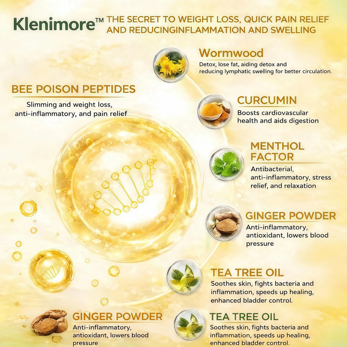 🌿KLENIMORE™ Bee Poison Foot Patches (Set of 10)