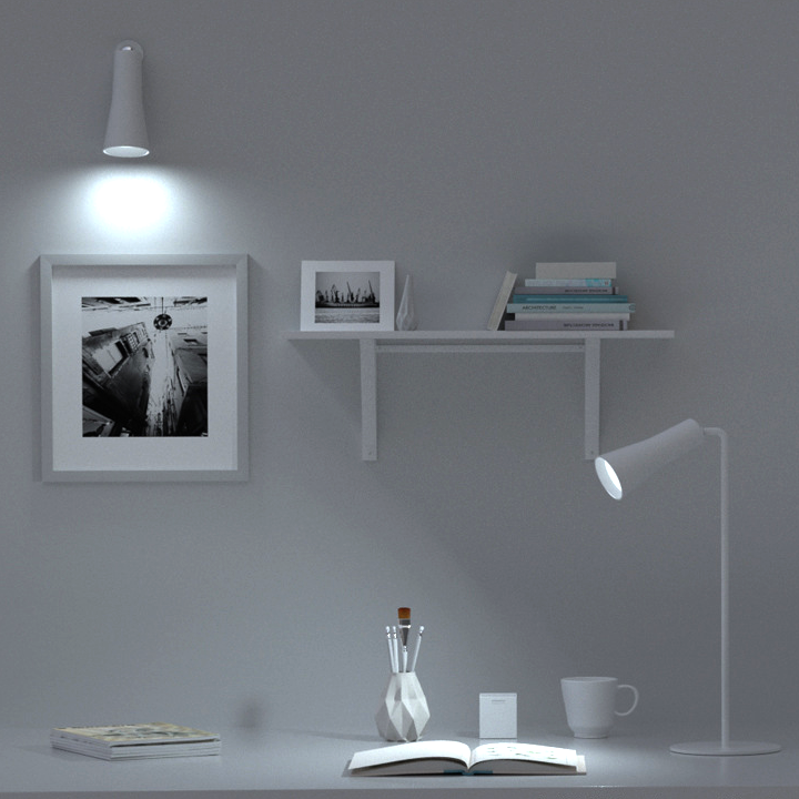 3 In 1 Magnetic Portable Table Lamp - Fully Flexible Lighting & Dimmable Eye Caring LED Lamp