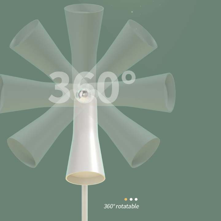 3 In 1 Magnetic Portable Table Lamp - Fully Flexible Lighting & Dimmable Eye Caring LED Lamp