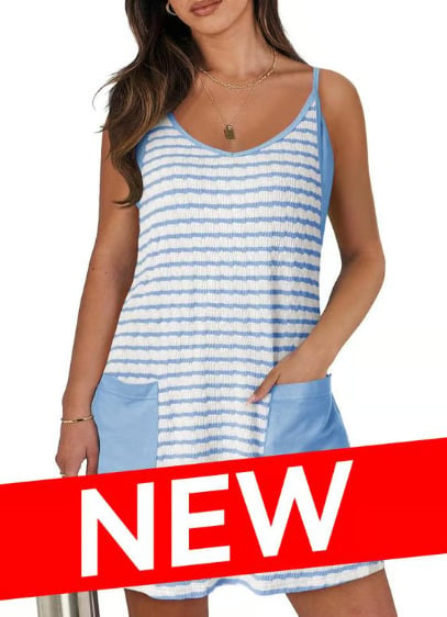 🔥Last Day 49% OFF - 🎁Women's Summer Sleeveless Mini Dress