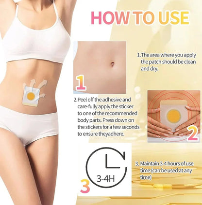 Aldenns™ Bee Poison Lymphatic Drainage Slimming Patches – 10 Pieces 🐝